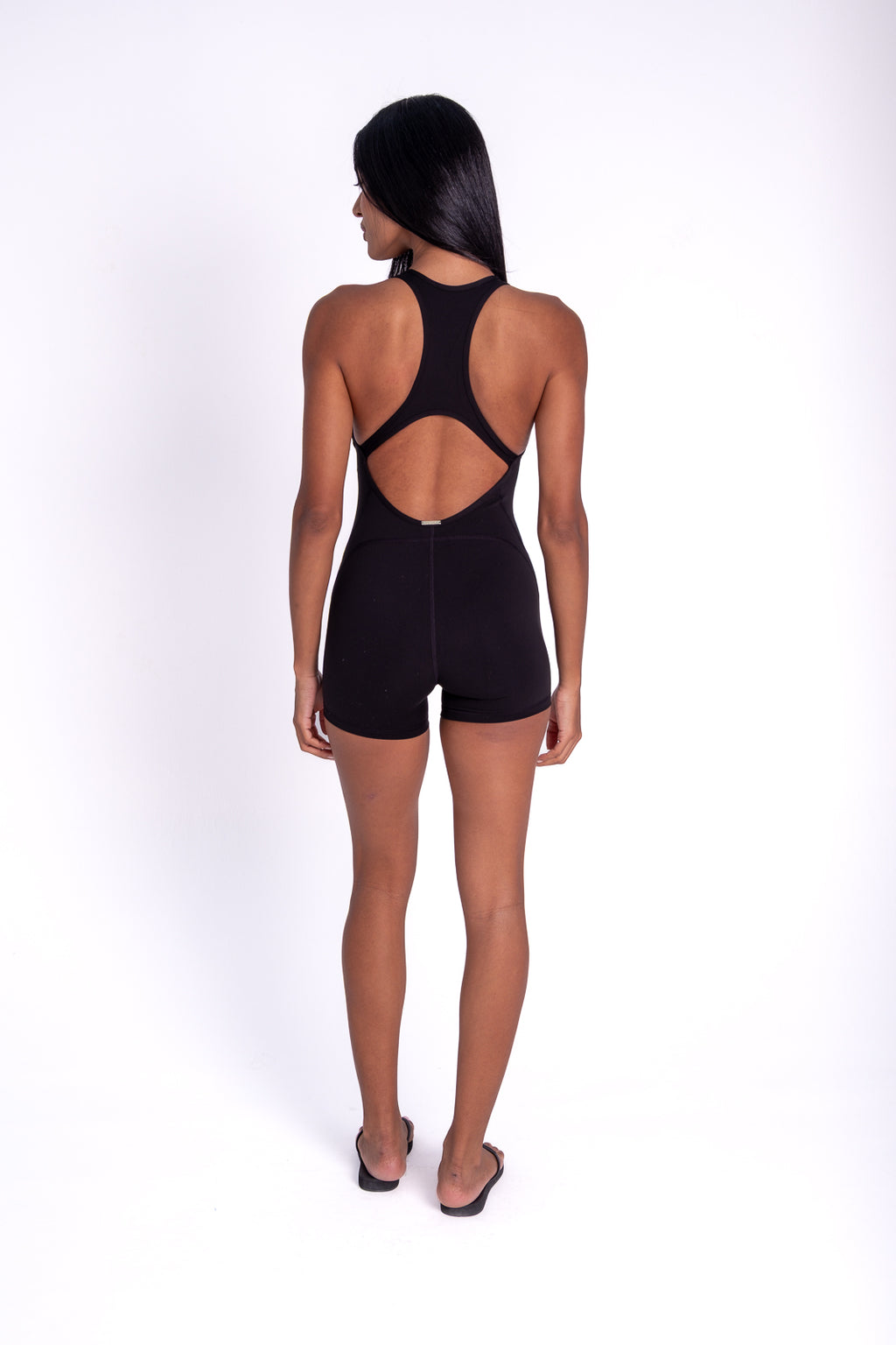 Soft Sculpt Jumpsuit — Black
