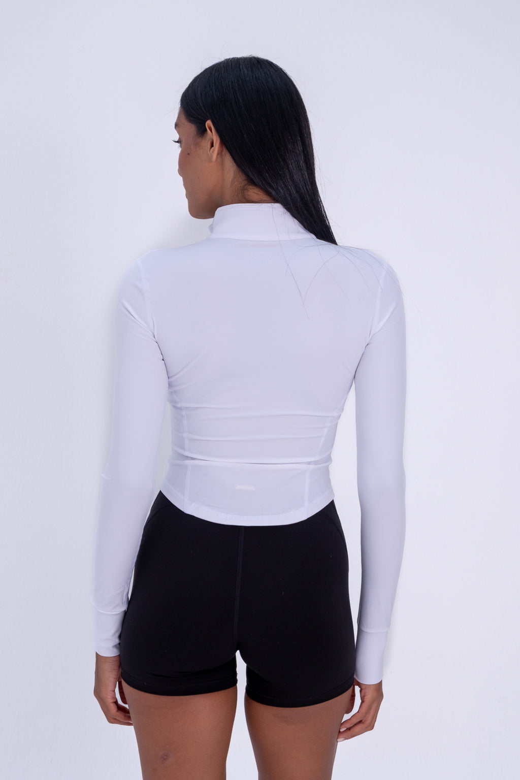 Soft Sculpt Signature Jacket — White