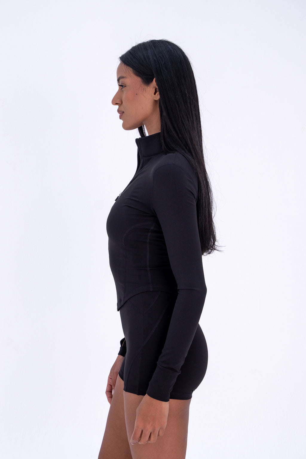 Soft Sculpt Signature Jacket — Black