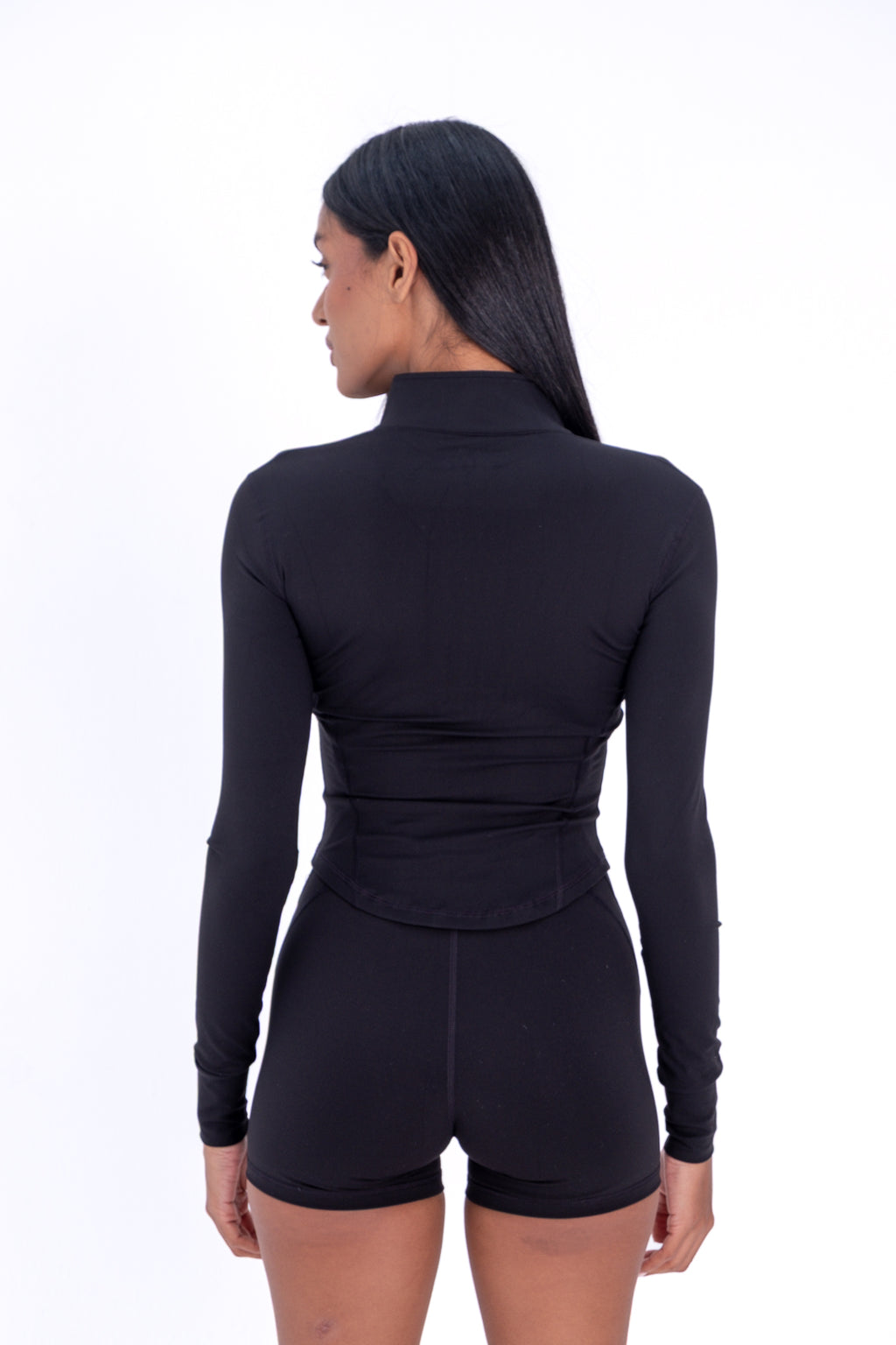 Soft Sculpt Signature Jacket — Black