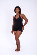 Soft Sculpt Jumpsuit — Black